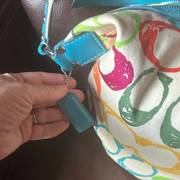 Coach Hampton Scribble Hobo bag - Picture 6 of 11